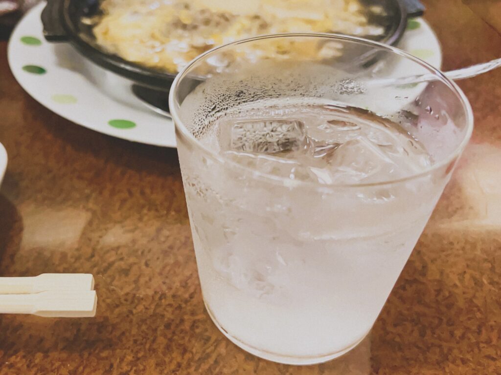 すだち冷酒